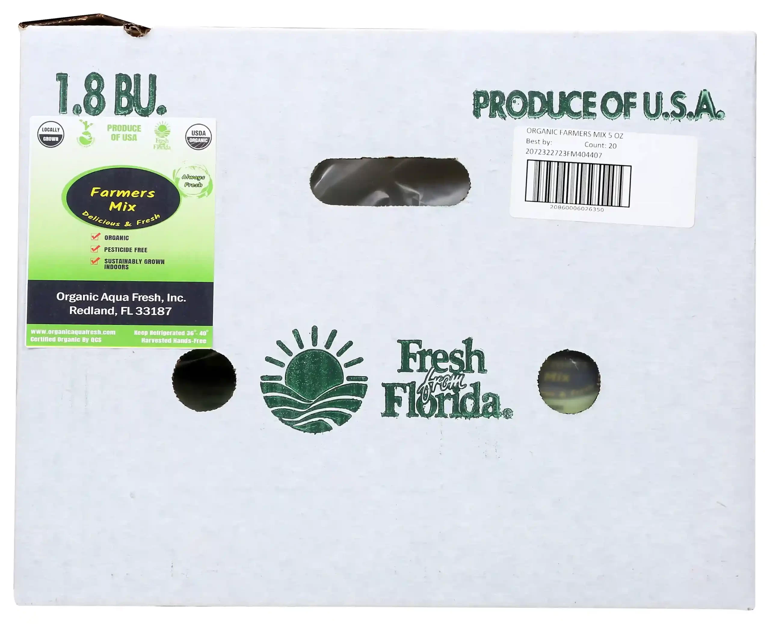 Farmers Mix organic blend of four lettuces red leaf, green leaf, red butterhead and butterhead, 1 lb - Image 5